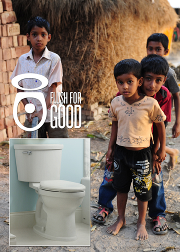 american standard flush for good safe sanitation campaign