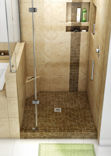 american standard tileable shower base pan